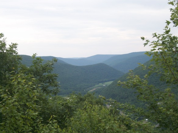 View from Band Rock